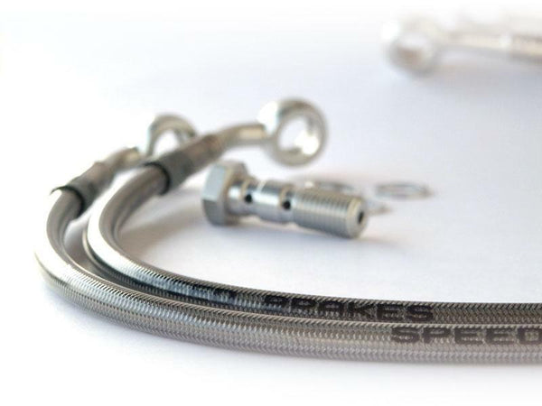 SPEEDBRAKES Aviation Bremsschlauch Edelstahl/Silber Banjo - 3001524