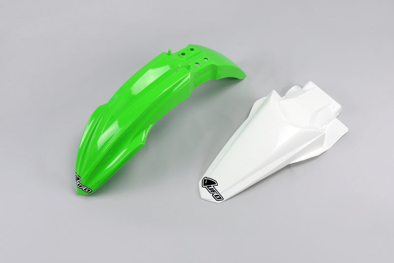 UFO Front/Rear Fender Kit OEM Color Kawasaki KX85