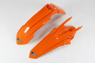 Front & Rear Fender Kit UFO OEM Color Orange KTM - 3032029