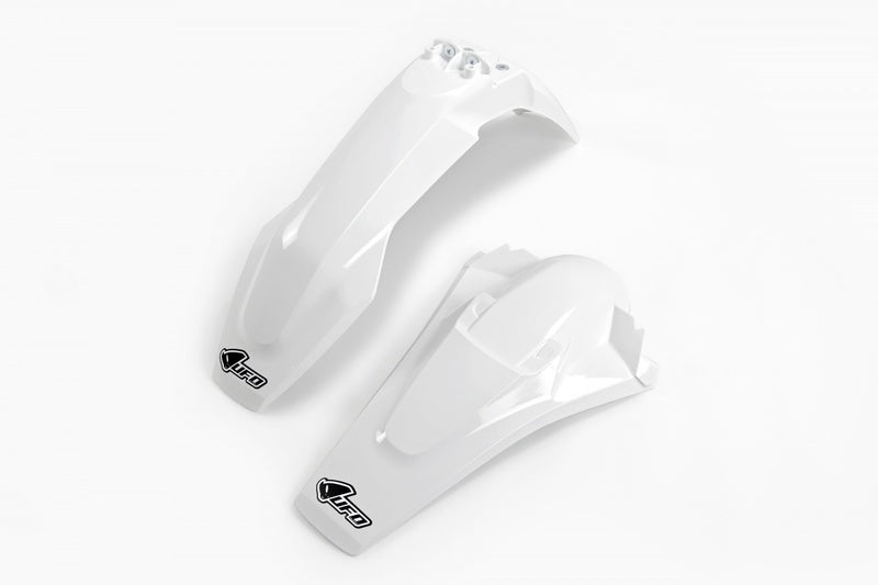 Front & Rear Fender Kit UFO OEM Color White Husqvarna