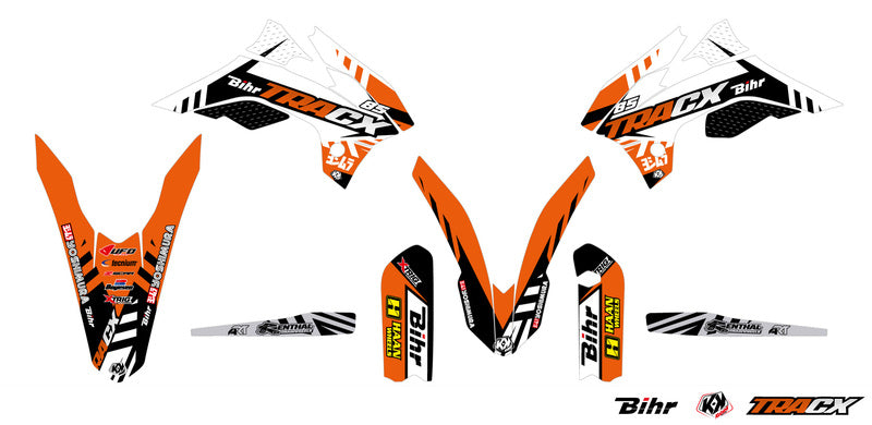 UFO Plastic & Graphic Kit OEM Color KTM SX85 - 3032065