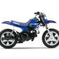 ART Plastic Kit OEM Color Blue + KUTVEK Racer Graphic Kit Blue Yamaha PW50