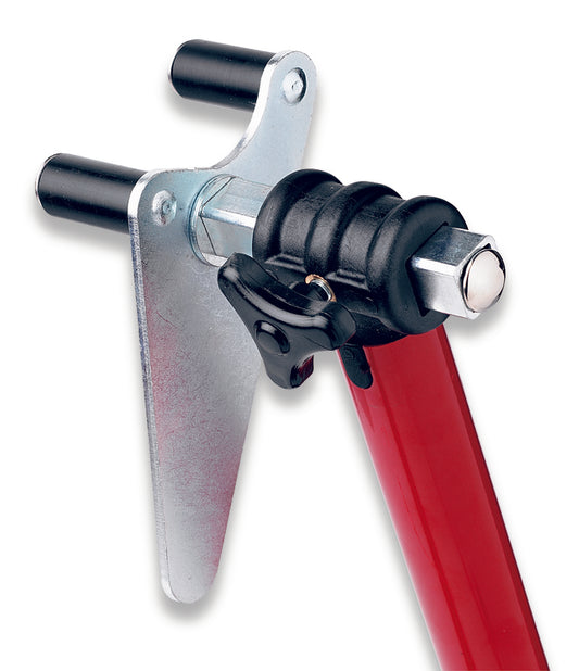 BIKE LIFT Red Universal Front Stand With Roller Adaptors