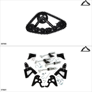 KIMPEX Commander WS4 Track System Yamaha Kodiak 700