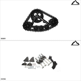 KIMPEX Commander WSS4 Raupensystem Polaris RZR 900 