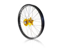 ART MX Complete Front + Rear Wheel 21x1,60/19x2,15 Black Rim/Gold Hub Suzuki
