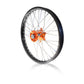 ART MX Complete Front + Rear Wheel 21x1,60/18x2,15 Black Rim/Orange Hub KTM - 3033492