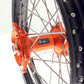 ART MX Complete Front + Rear Wheel 21x1,60/19x2,15 Black Rim/Orange Hub KTM - 3033493