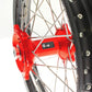 ART MX Complete Front + Rear Wheel 21x1,60/18x2,15 Black Rim/Red Hub Honda