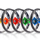 ART MX Complete Front + Rear Wheel 21x1,60/19x1,85 Black Rim/Blue Hub Yamaha - 3033509