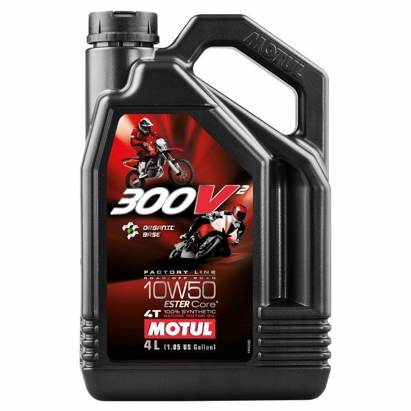 MOTUL 300VÂ² 4T Motor Oil - 10W50 4L x4