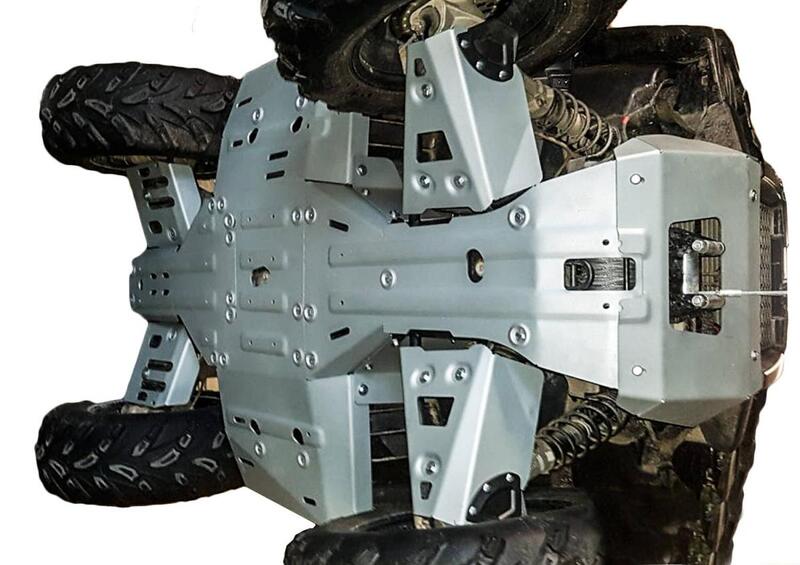 RIVAL Complete Skid Plate Kit - Polaris Sportsman 450/570