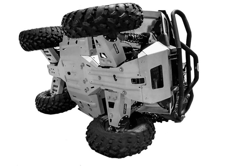 RIVAL Complete Skid Plate Kit - Polaris Sportsman 570 Touring