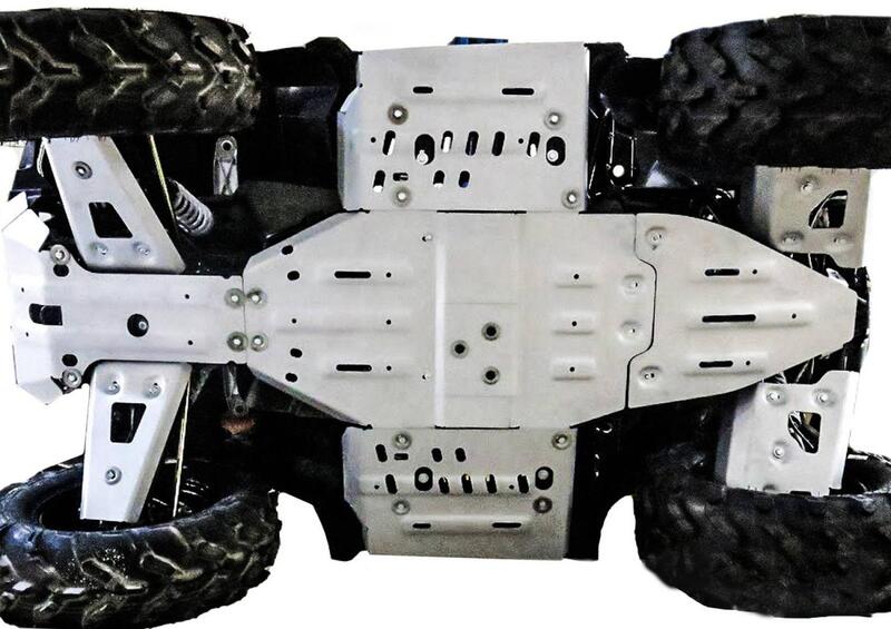 RIVAL Complete Skid Plate Kit - Polaris Sportsman 850/1000