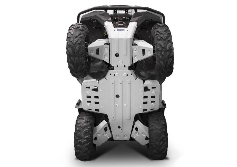 RIVAL Complete Skid Plate Kit - Yamaha Grizzly 700 - 3062448