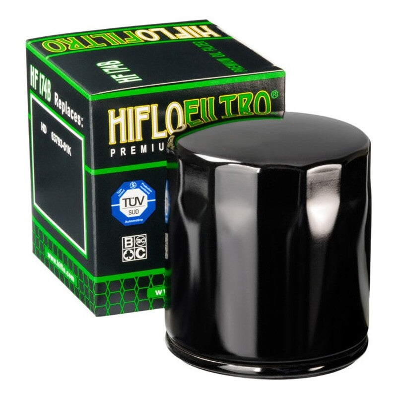 HIFLOFILTRO Oil Filter Glossy Black - HF174B