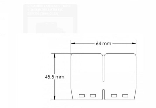 V-FORCE 4-Zungenblütenblätter für 360355
