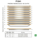 NEWFREN Friction + Steel Clutch Plates Kit APTC Fitment - Ducati