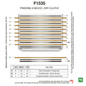 NEWFREN Friction Clutch Plates Set - 1018253