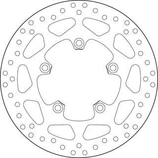BREMBO Oro Fix Bremsscheibe - 68B407H5