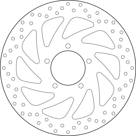 BREMBO Oro Fix Brake Disc - 68B407L3