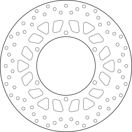 BREMBO Oro Fix Brake Disc - 68B407M4