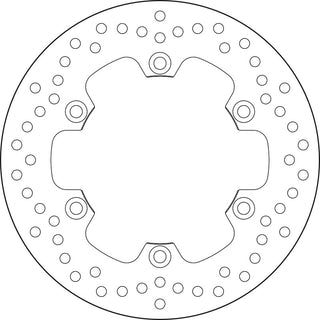 BREMBO Oro Fix Brake Disc - 68B407M5