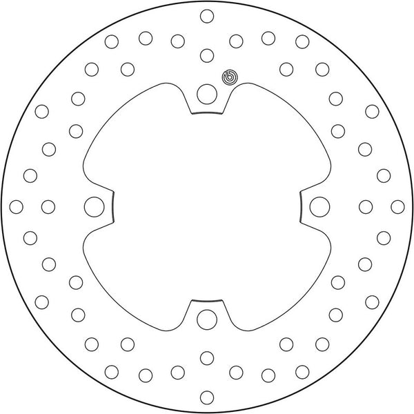 BREMBO Oro Fix Bremsscheibe - 68B407P8