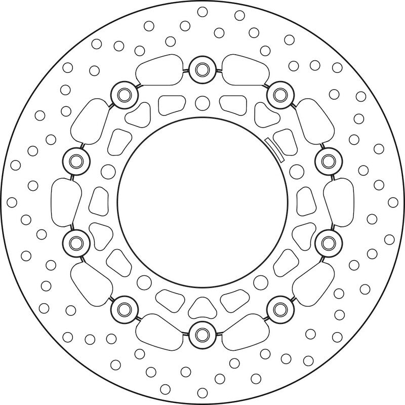 BREMBO Oro Floating Brake Disc - 78B40829