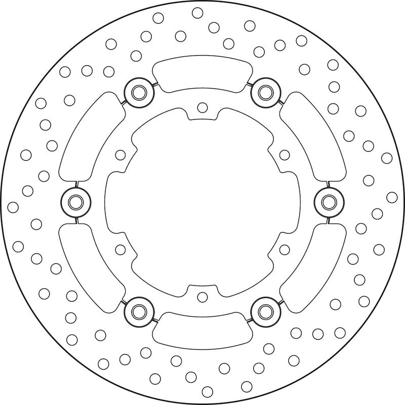 BREMBO Oro Floating Brake Disc - 78B40833