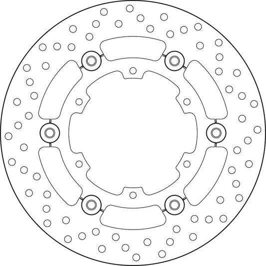 BREMBO Oro Floating Brake Disc - 78B40833