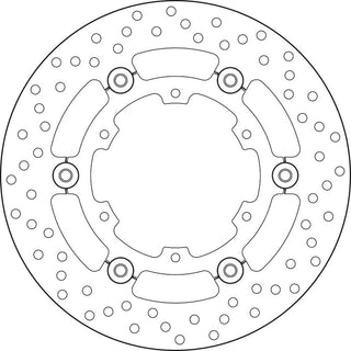 BREMBO Oro Schwimmende Bremsscheibe - 78B40833 