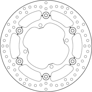BREMBO Oro Floating Brake Disc - 78B40844