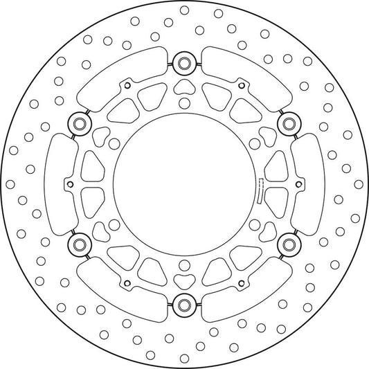 BREMBO Oro Floating Brake Disc - 78B40846