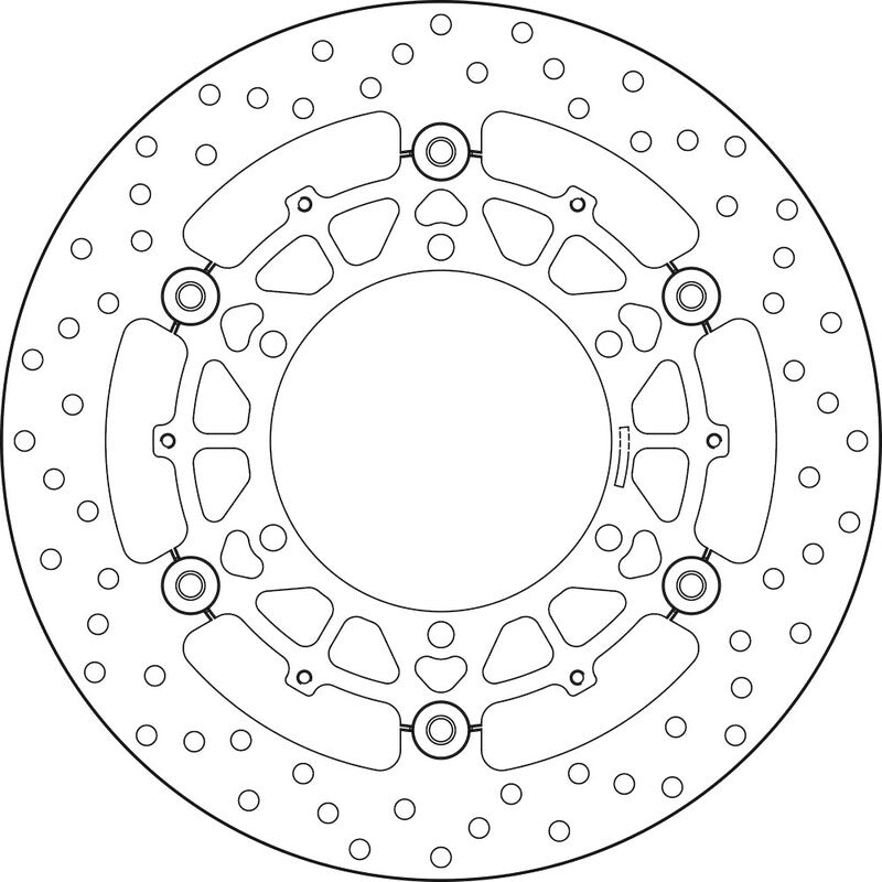 BREMBO Oro Floating Brake Disc - 78B40846