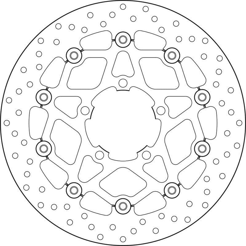 BREMBO Oro Floating Brake Disc - 78B40869