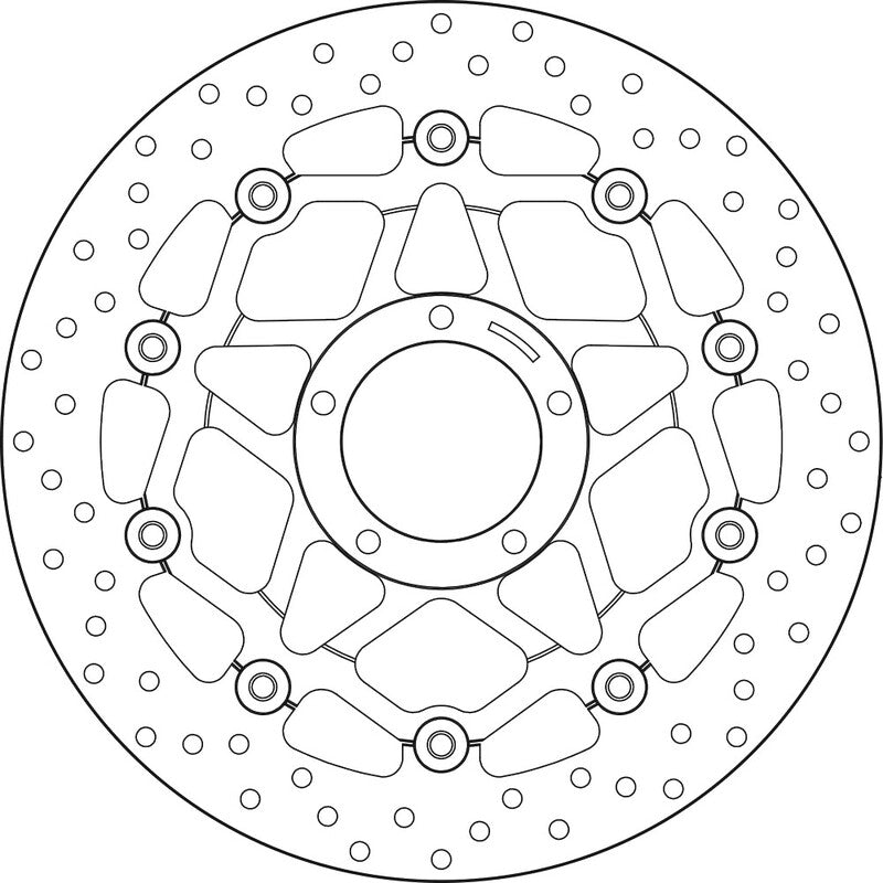 BREMBO Oro Floating Brake Disc - 78B40878