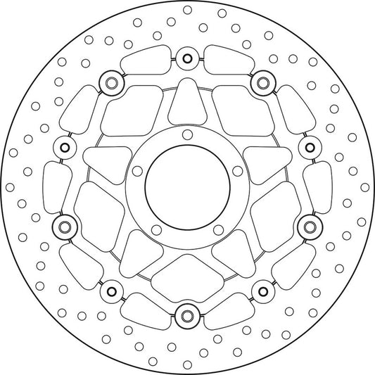 BREMBO Oro Floating Brake Disc - 78B40886