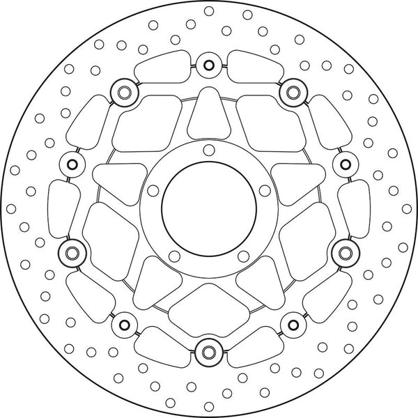 BREMBO Oro Floating Brake Disc - 78B40886