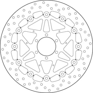 BREMBO Oro Semi-Floating Brake Disc - 78B40888