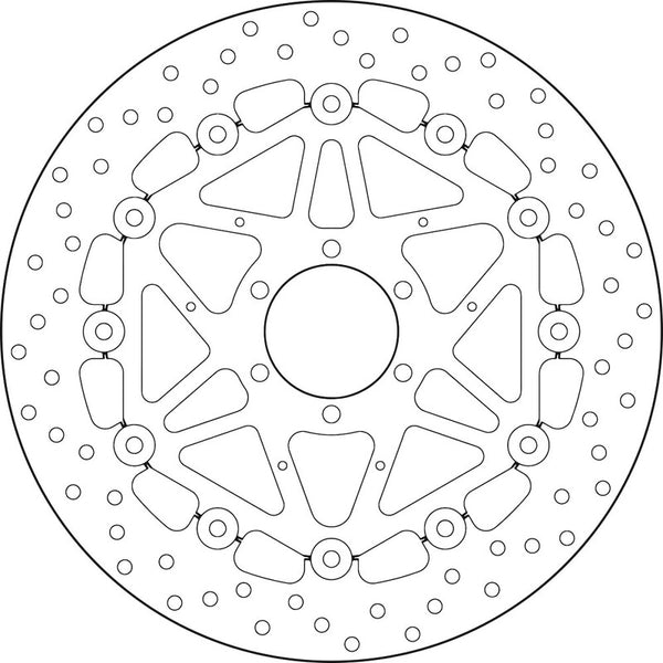 BREMBO Oro Semi-Floating Brake Disc - 78B40888