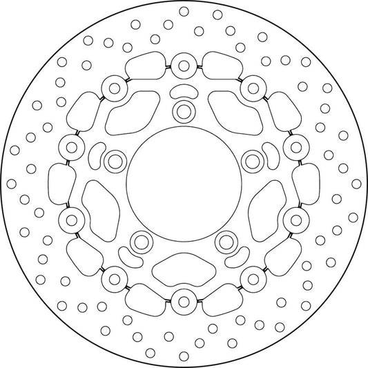 BREMBO Oro Floating Brake Disc - 78B40897
