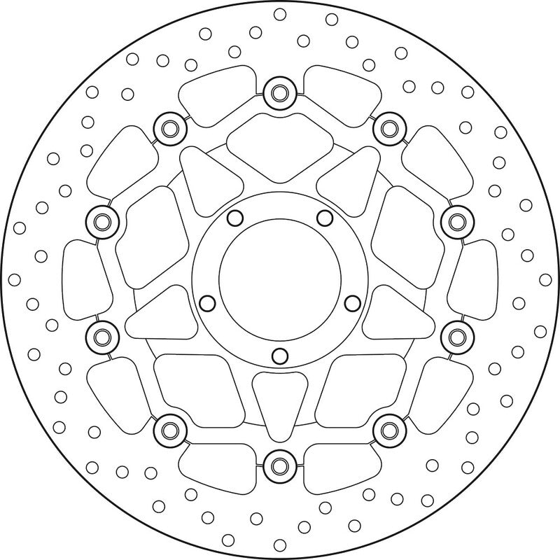 BREMBO Oro Floating Brake Disc - 78B408A4