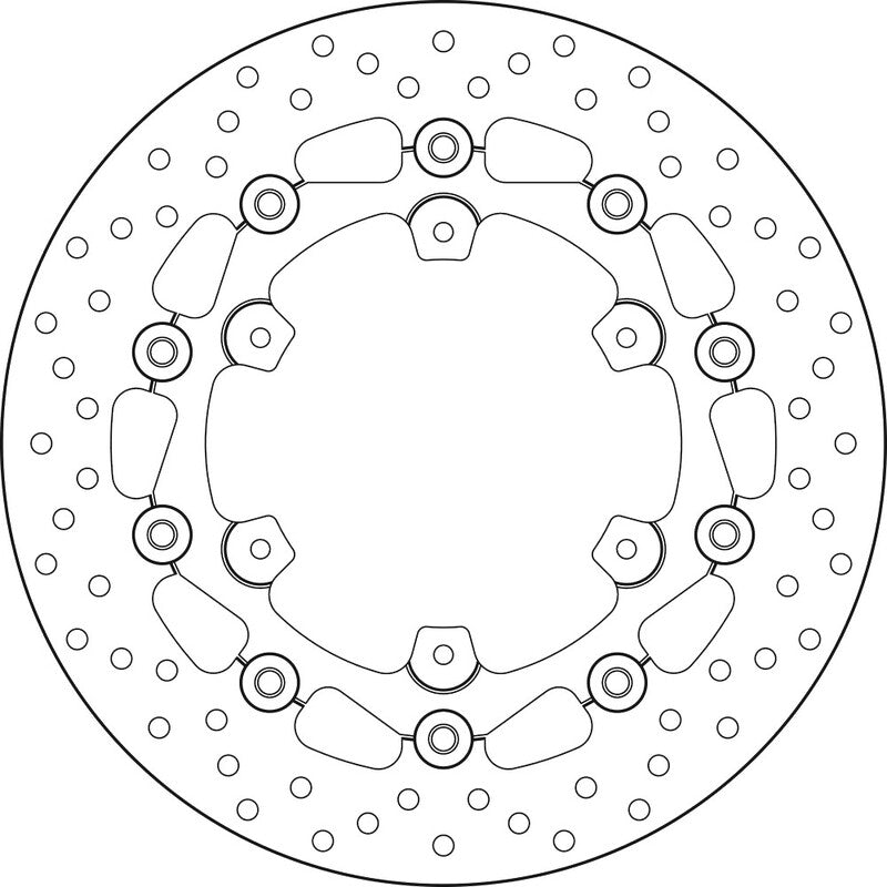 BREMBO Oro Semi-Floating Brake Disc - 78B408A5