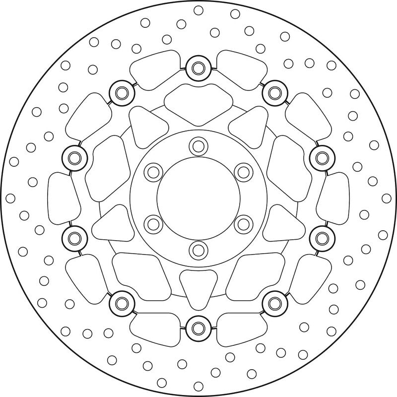 BREMBO Oro Semi-Floating Brake Disc - 78B408A7