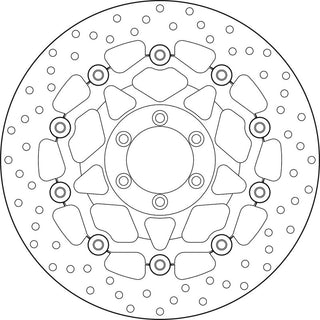 BREMBO Oro Semi-Floating Brake Disc - 78B408A7