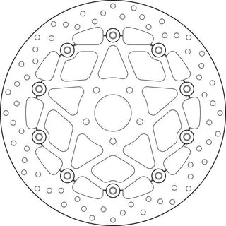 BREMBO Oro Floating Brake Disc - 78B408B0