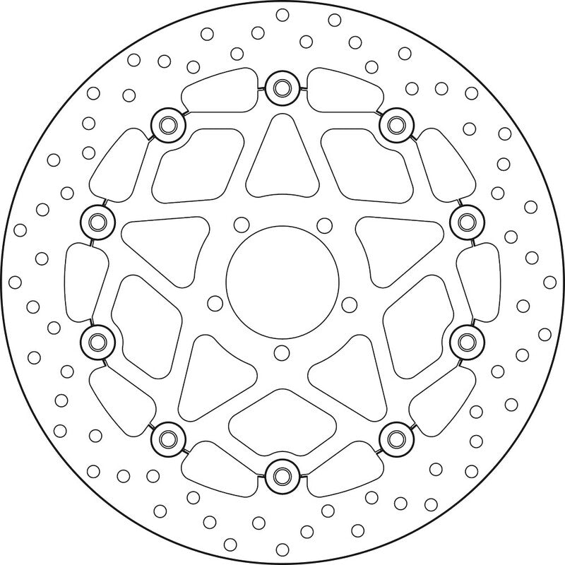 BREMBO Oro Semi-Floating Brake Disc - 78B408B1