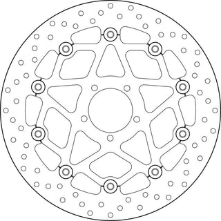 BREMBO Oro Semi-Floating Brake Disc - 78B408B1