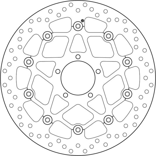BREMBO Ducati Scrambler Floating Brake Disc - 78B408B2